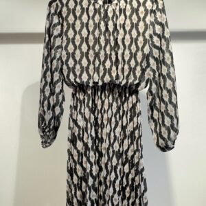 Printed full sleeve dress