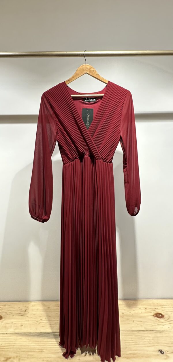 Full Sleeved Pleated Dress - Image 2
