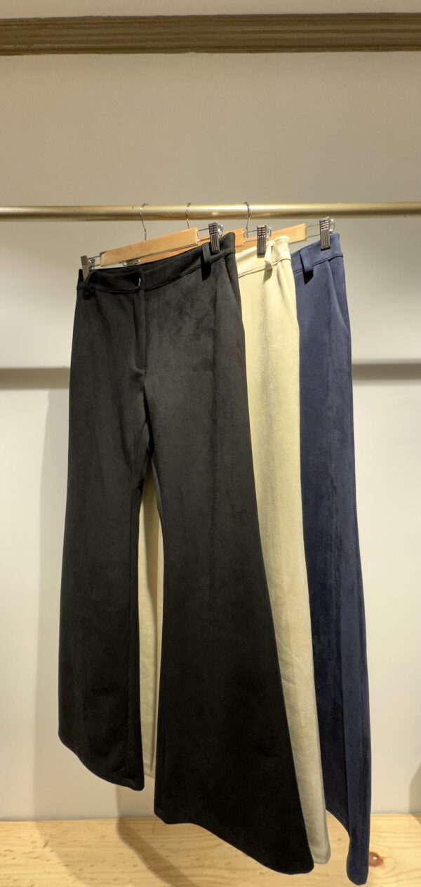 Faux Suede Trouser