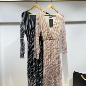 Long printed dress