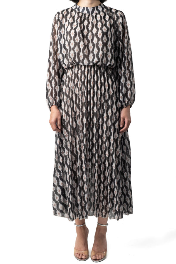 Printed full sleeve dress - Image 4