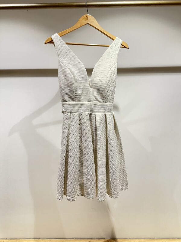 White Skater Dress