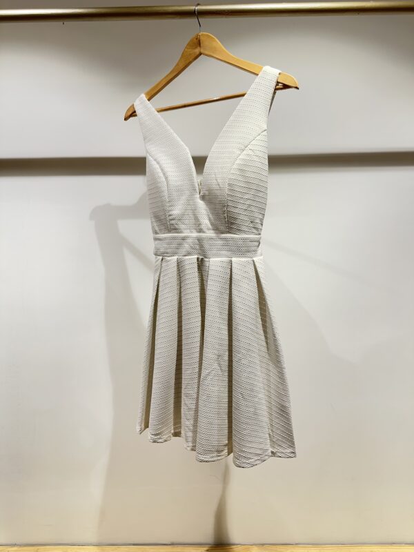 White Skater Dress - Image 4