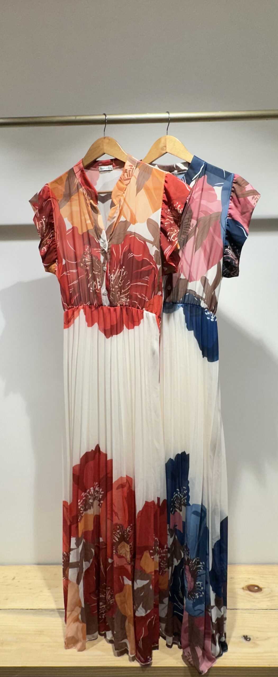 Floral Printed Long Dress